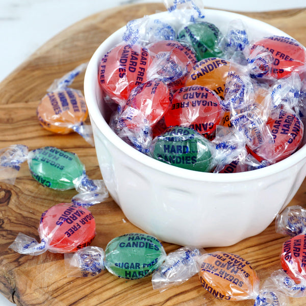 Arcor Sugar Free Assorted Fruit Hard Candy Bulk Bag