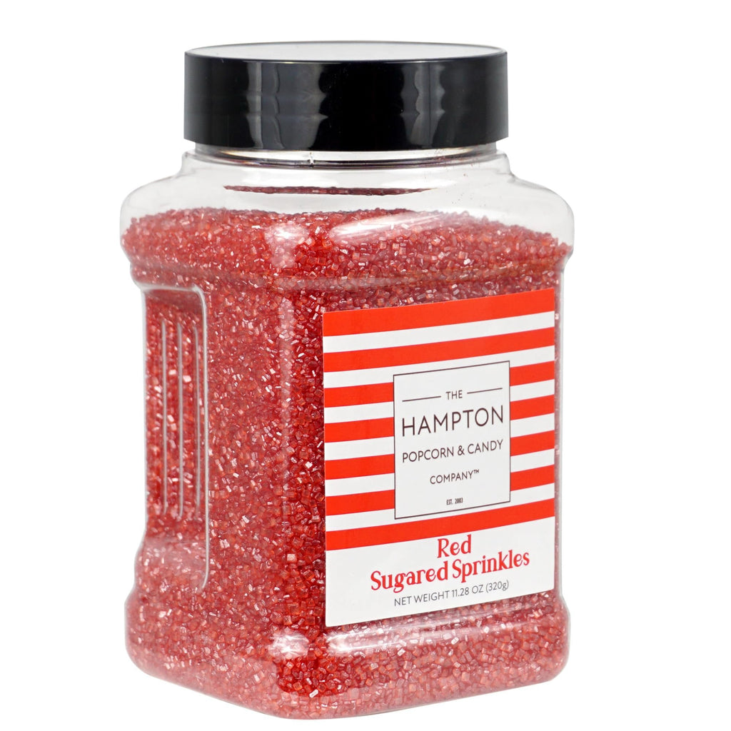Red Sanding Sugar Sprinkles, 11.28 oz
