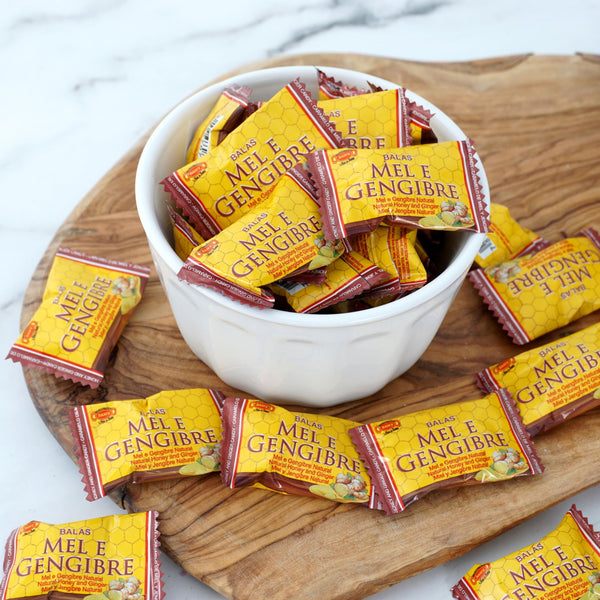 Mel E Gengibre Honey and Ginger Hard Candy Bulk Bag