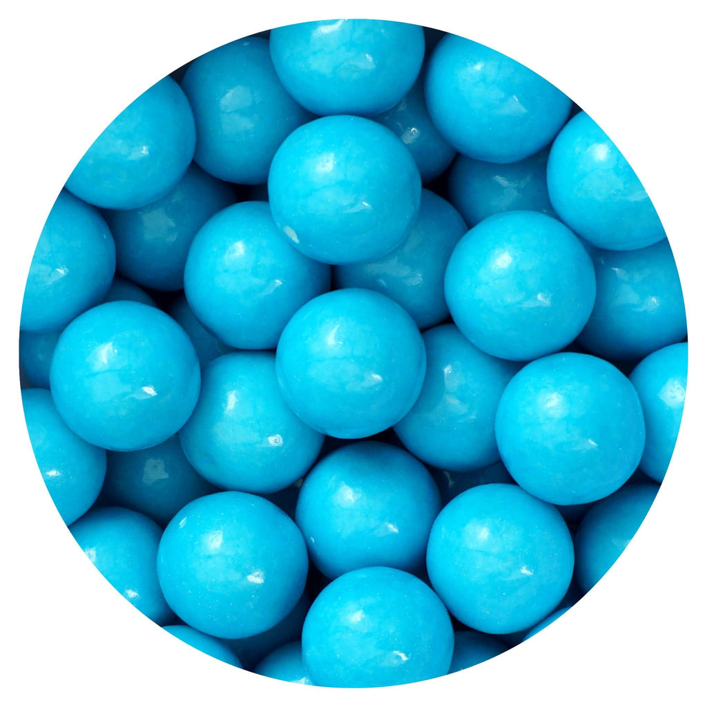 Blue Gumballs 1 Inch, 2 Pound Bulk Bag
