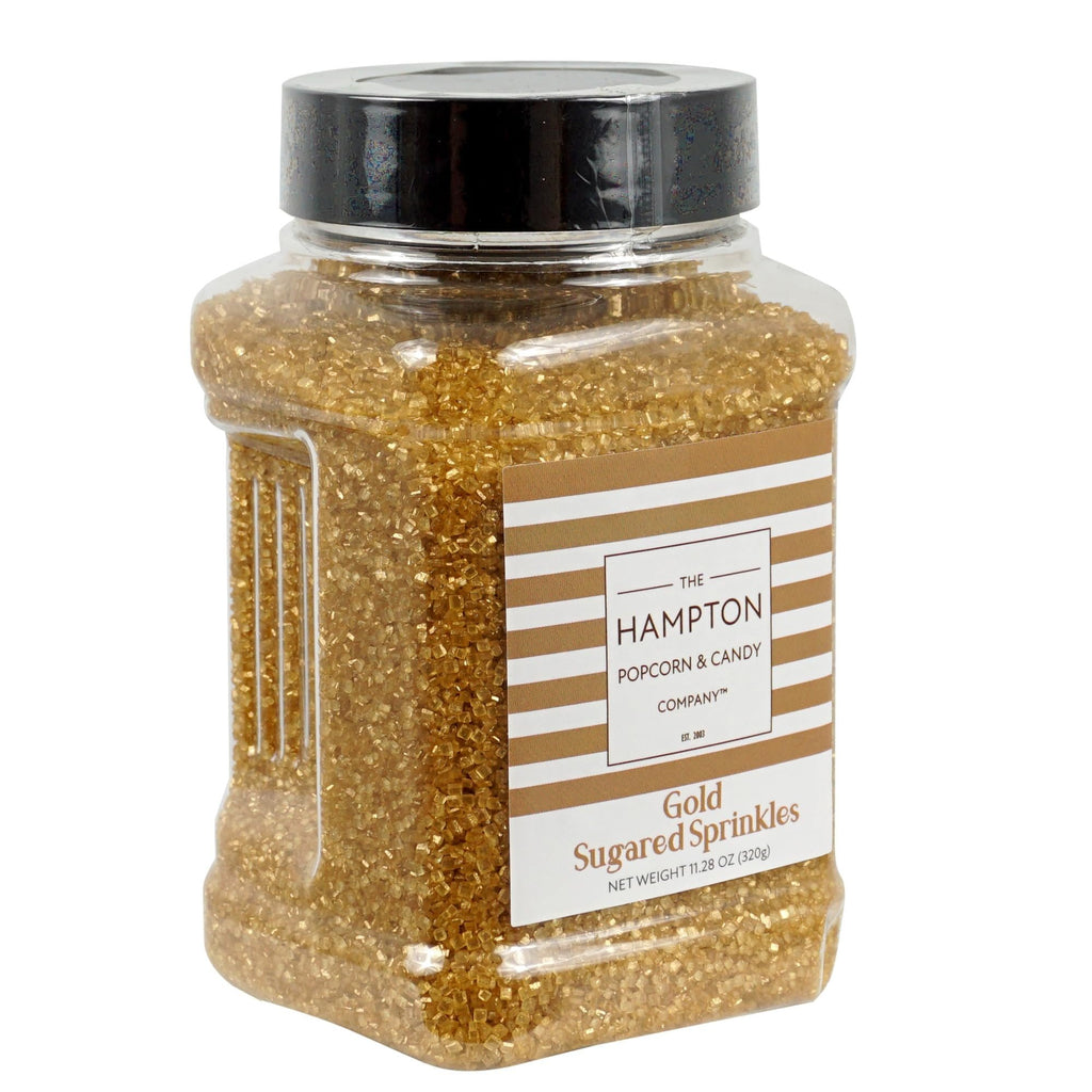 Gold Sanding Sugar Gold Sprinkles, 11.28 oz