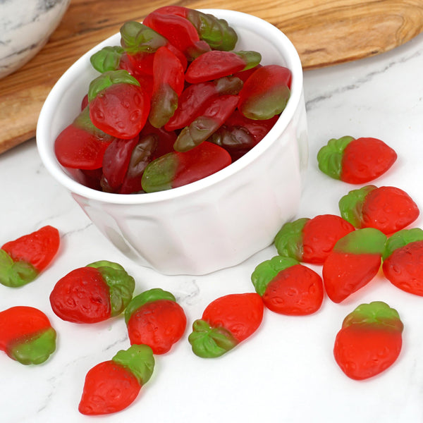 Gummy Strawberries, 1 Pound Bulk Bag