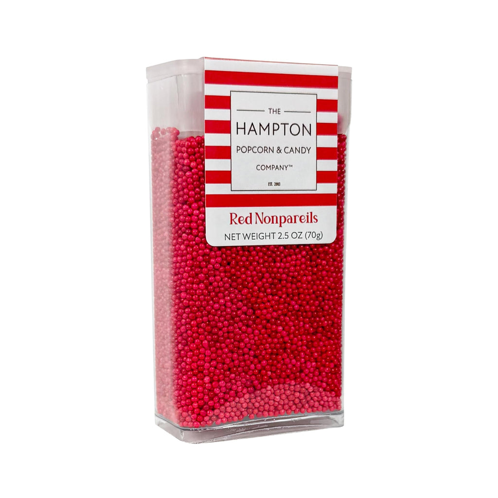 Red Nonpareils Sprinkles