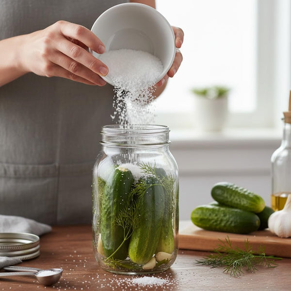 Canning and Pickling Salt, 8.8 Ounce Resealable Bag, Hampton Distribution