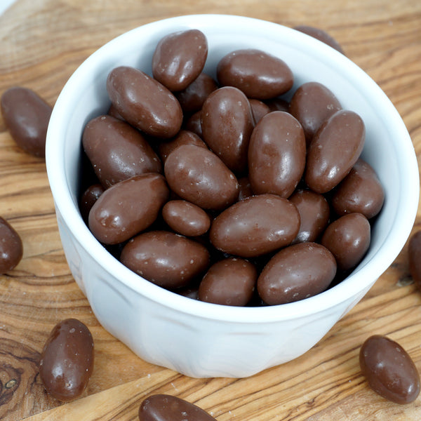 Milk Chocolate Covered Almonds, 1 Pound Bulk Bag