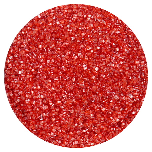 Red Sanding Sugar Sprinkles, 11.28 oz