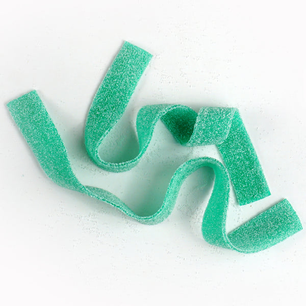 Green Apple Sour Gummy Belts Bulk Bag