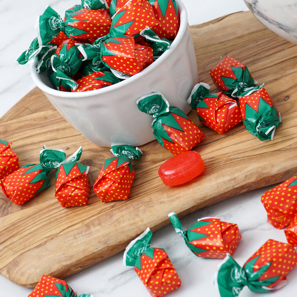 Strawberry Filled Bon Bons Hard Candy Bulk Bag
