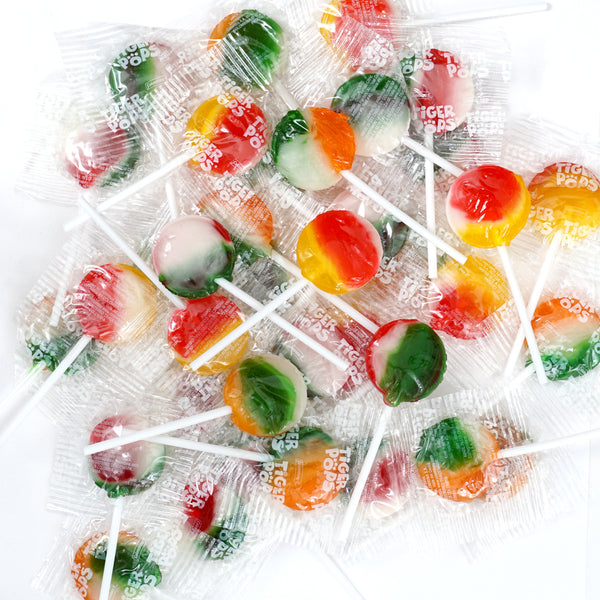 Colombina Tiger Pops Lollipops, 2 Pound Bulk Bag