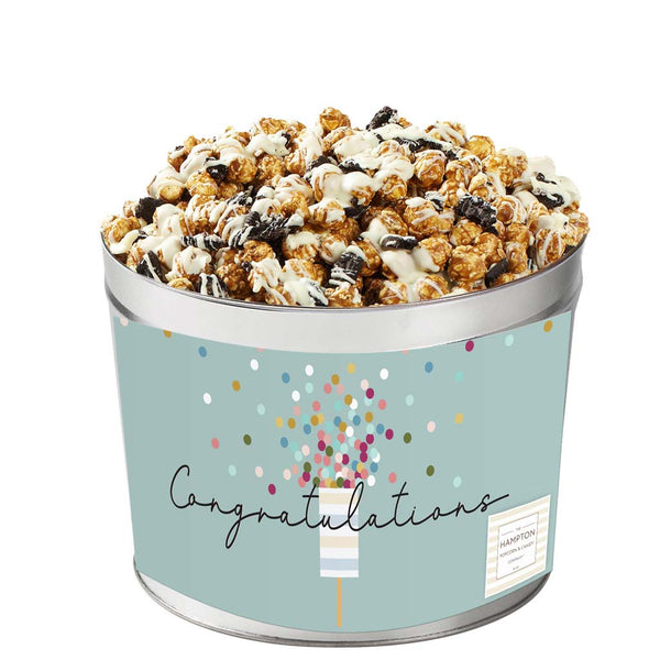 Cookies & Cream Popcorn Tin