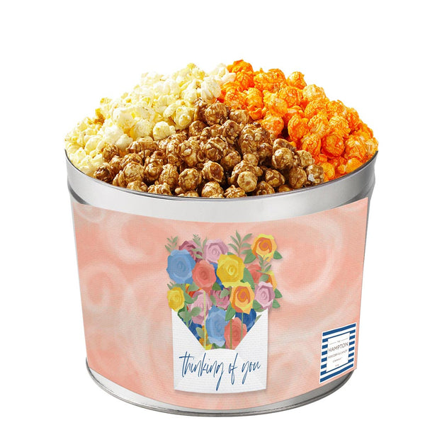 3 Flavor Hampton Classic Popcorn Tin