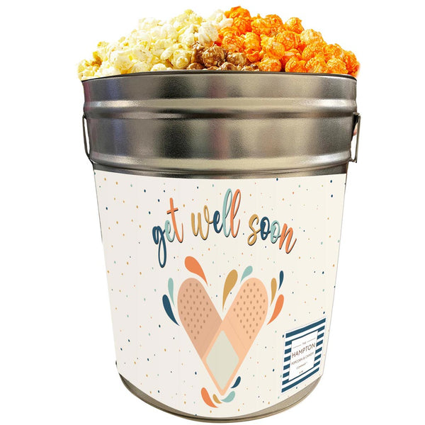 3 Flavor Hampton Classic: 6.5 Gallon Popcorn Tin