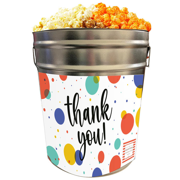 3 Flavor Hampton Classic: 6.5 Gallon Popcorn Tin