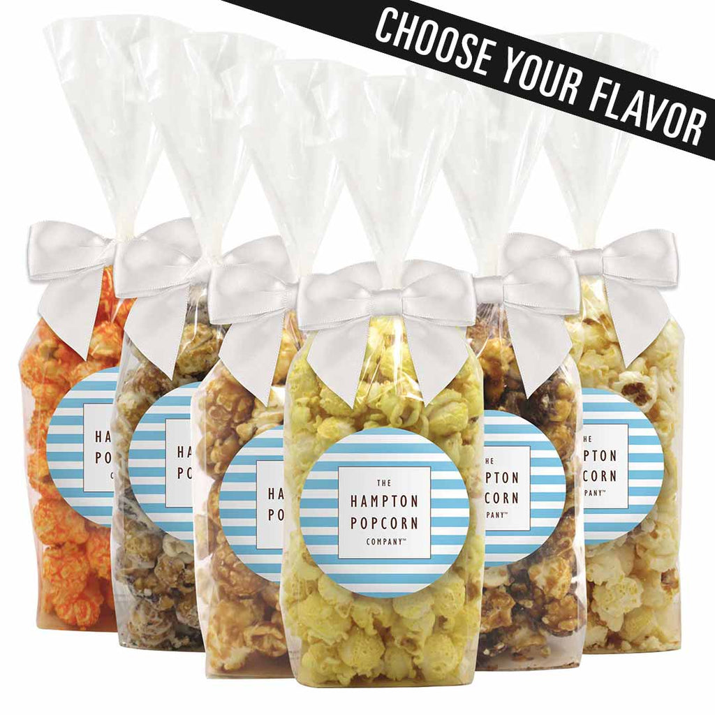 Hampton Popcorn Blue Label Popcorn Favors - 12 Pack